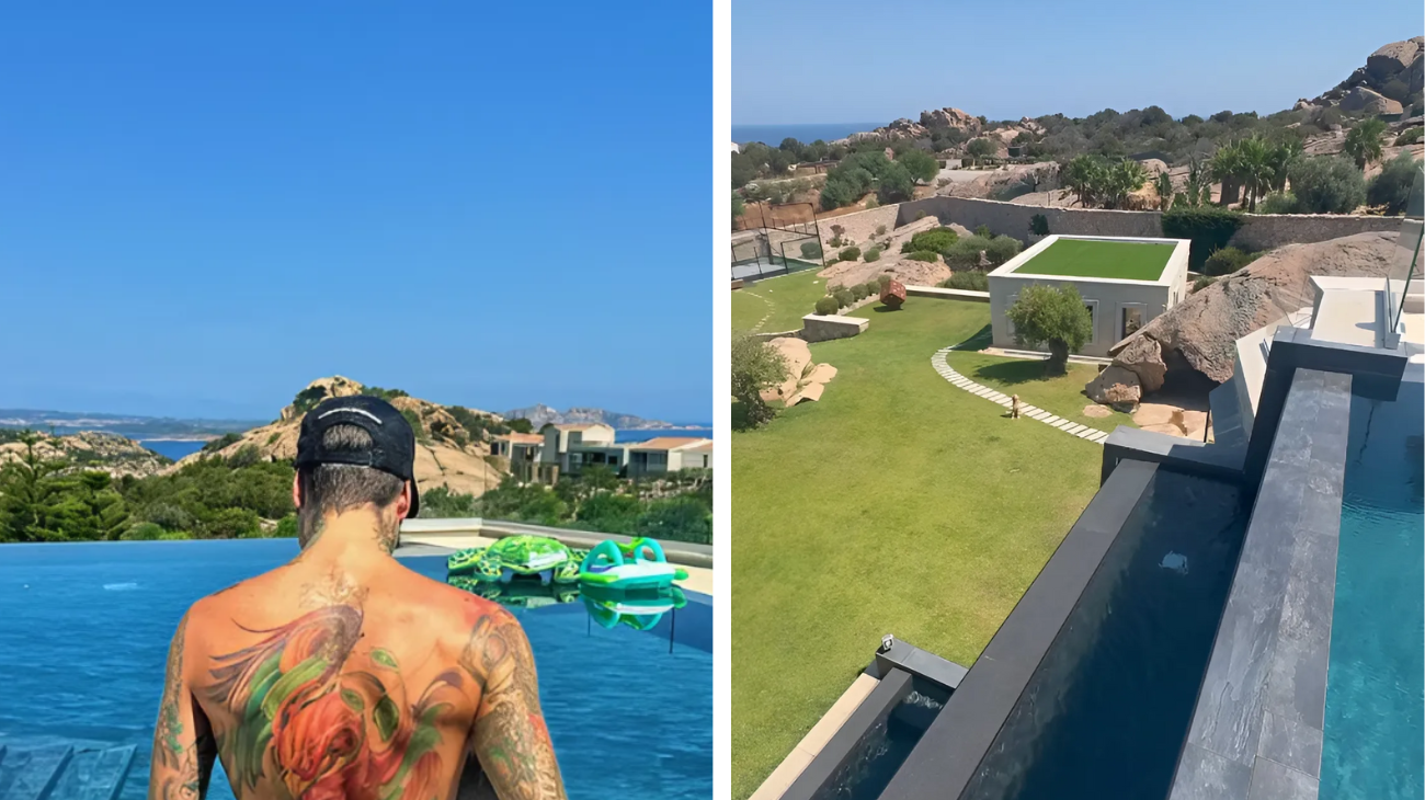 villa Fedez Sardegna