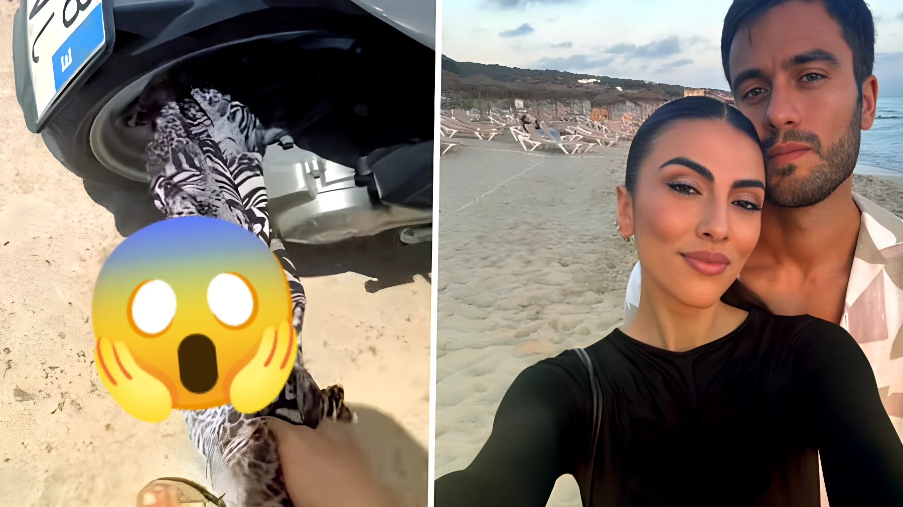 Giulia Salemi e Pierpaolo Pretelli: un incidente che ti farà gelare il sangue a Formentera. Il loro appello: «Non fate come noi». Ecco il video che ha scosso i social