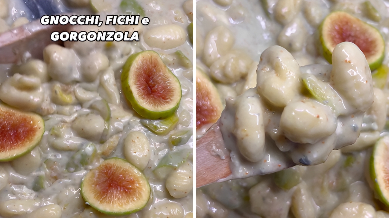 La ricetta degli gnocchi, fichi e gorgonzola è da provare